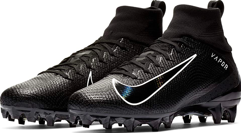 Receiver deals football cleats